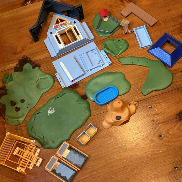 Multiple Sets PLAYMOBIL 4343 Vet Clinic Animal Bonanza!! Farm Bunny Cat Dog Bird - Picture 6 of 15